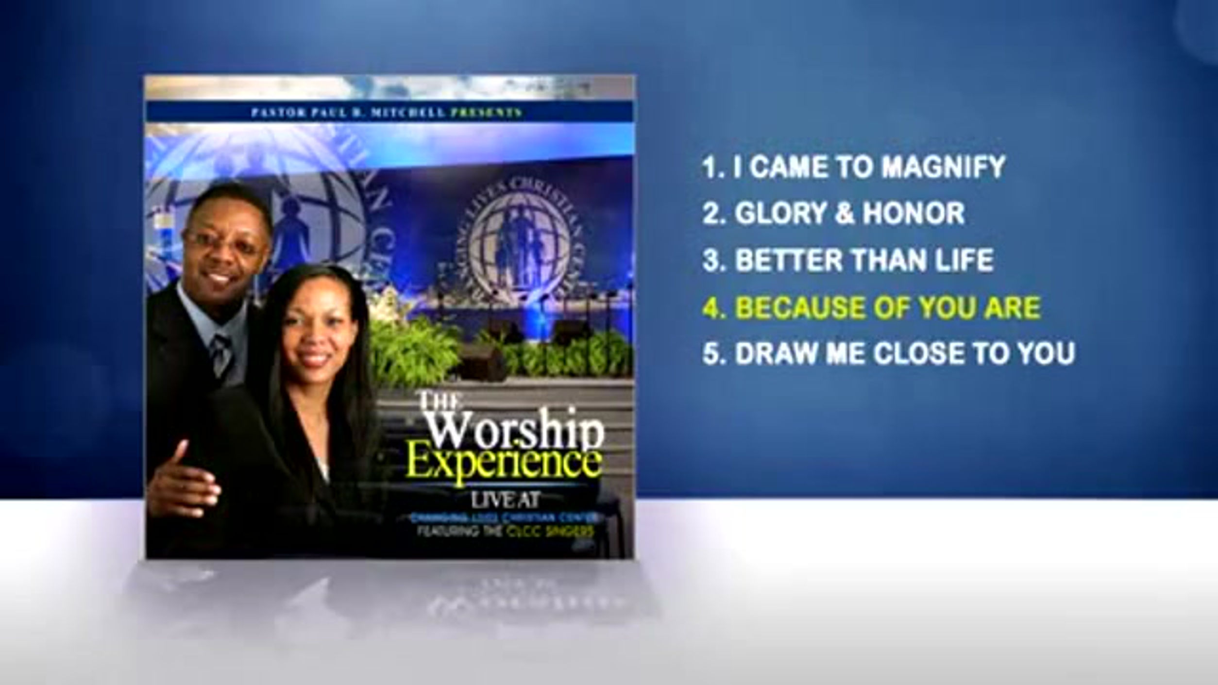 THE WORSHIP EXPERIENCE CD [SAMPLER] - LIVE AT CHANGING LIVES CHRISTIAN CENTER
